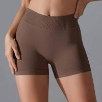 Pantalones cortos de yoga sin costuras para mujer, pantalones cortos deportivos que levantan los glúteos, transpirables, de secado rápido - details 24