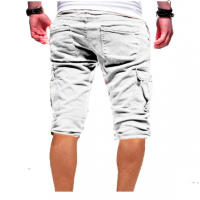 Verano nuevo hombre Casual Multi-Bolsillo hombre quinto pantalon hombre - details 5