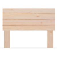 Gabo de Madera Rústico Vintage para Cama (145 x 44 cms.) Estilo Nórdico Crudo sin Pintar - details 74