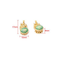 Pulseras de Abalorios Nepalaesas Estilo Vintage de Metal Dorado Mate 5PCS Accesorios de Joyería DIY - details 16