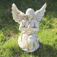 Estatua de Jardín Ángel Decoración Religiosa al Aire Libre Adorno de Hada de Memoria - details 2