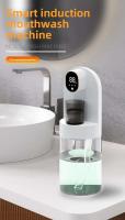 Dispensador de Boca de Pared de 600ml Sensor Inteligente Magnético 4 Niveles de Líquido Ajustables - details 0