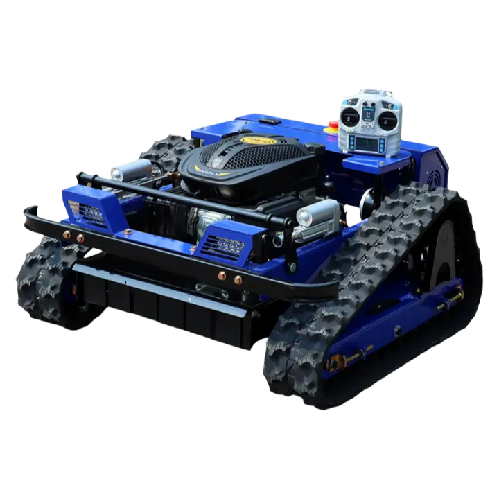 Crawler teledirigido cortacésped autopropulsado maquinaria agrícola teledirigido inalámbrico tractor de césped uso doméstico - 1