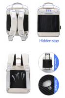 Mochila impermeable para mujer, bolso elegante para ordenador portátil de 2023 pulgadas, con carga USB, a la moda, para negocios, 15,6 - details 8
