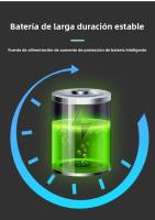Luz de Campamento Plegable Multifunción con Indicador de Carga: 4 Hojas, Fuente de Poder Inalámbrica y Iluminación Antiestrabismo para Aventuras al Aire Libre - details 9