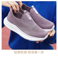 Zapatillas de deporte transpirables de verano para mujer, zapatos planos sin cordones, zapatos deportivos cómodos, zapatos de mujer - details 6
