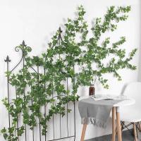 Guirnalda de Hojas de Plástico de Enredadera de Hiedra Artificial Decoración de Bodas DIY - details 7