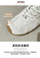 Nuevas Zapatillas de Deporte Casuales de Cuero Versátil Deportes Planos Zapatos de Mujer de gran Tamaño 41-43 - details 2