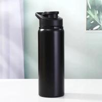 1/2/3 Uds botella de agua portátil de acero inoxidable ocio ciclismo botella de agua potable deportes al aire libre viaje agua vidrio - details 5