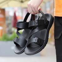 Sandalias de verano para hombre, zapatillas deportivas informales para exteriores, zapatos romanos transpirables antideslizantes de, chanclas de playa, calzado para jardín - details 4