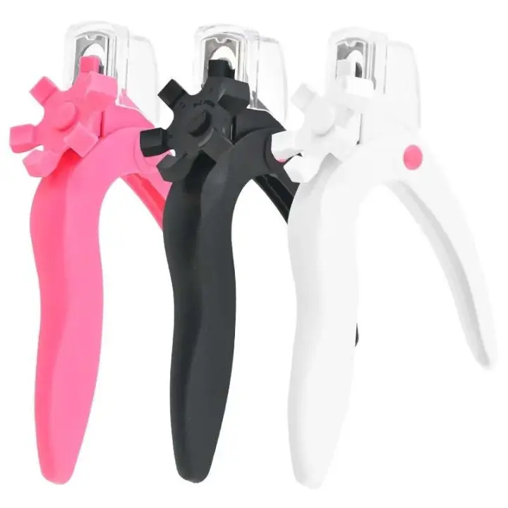 Cortauñas de Manicura de Precisión Tijeras de Acrílico Artificial en Forma de U - 1