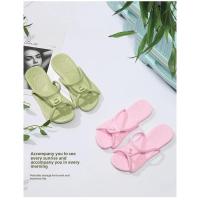 Zapatillas de fondo blandas plegables de viaje portátiles para hombres y mujeres Material EVA baño de hotel uso doméstico diseño de un personaje - details 10