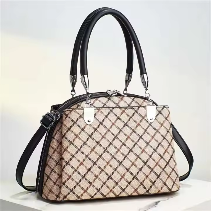 Bolso casual de mujer con etiqueta de metal de alta calidad - 1
