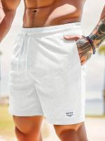 Pantalón Corto para Hombre Verano 2025 Pana Deportiva Ajustable Moda Casual Urbana - details 2