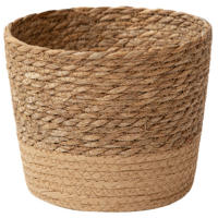 Cesta de maceta tejida Natural, maceta multifuncional para jardín, sala de estar, dormitorio, balcón - details 10