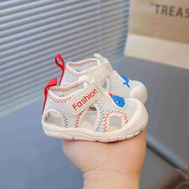 Sandalias de Verano para Bebés Suela Suave Antideslizante Tesoro para Hombres de 1-2 Años - 1