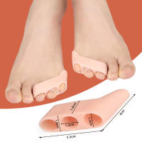 Corrector de Hallux Valgus de Silicona Herramientas de Cuidado de Pies de Orthoticas de Separación de Dedos de Bunion Paquete de 2 - details 5
