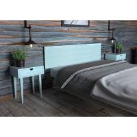 Gabo de Madera Rústico Vintage para Cama (145 x 44 cms.) Estilo Nórdico Crudo sin Pintar - details 93