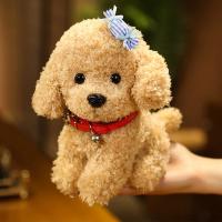 Peluche de Perro Realista de 22cm Juguete de Imitación de la Suerte Caniche Juguetes Hechos a Mano - details 13
