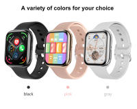 Nuevo Watch10 Reloj de salud para mujer de 1,85 pulgadas Monitoreo del sueño Frecuencia cardíaca y presión arterial Dial personalizado Llamada Bluetooth para Android iOS Pulsera inteligente impermeable para mujer, regalo exquisito 2025 - details 18