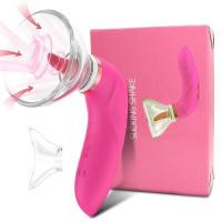 Embalaje privado SEXY Mujer Clit Sucker Vibrador Juguete sexual Potente mamada Succión Estimulación del pezón Lamer Coño Masaje Masturbador Punto G - details 10