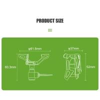 BRS-estufa de Gas para exteriores, Mini quemador de Gas para acampar, 25g, ultraligero, titanio, Picnic, senderismo, cocina, horno de supervivencia BRS-3000T - details 5