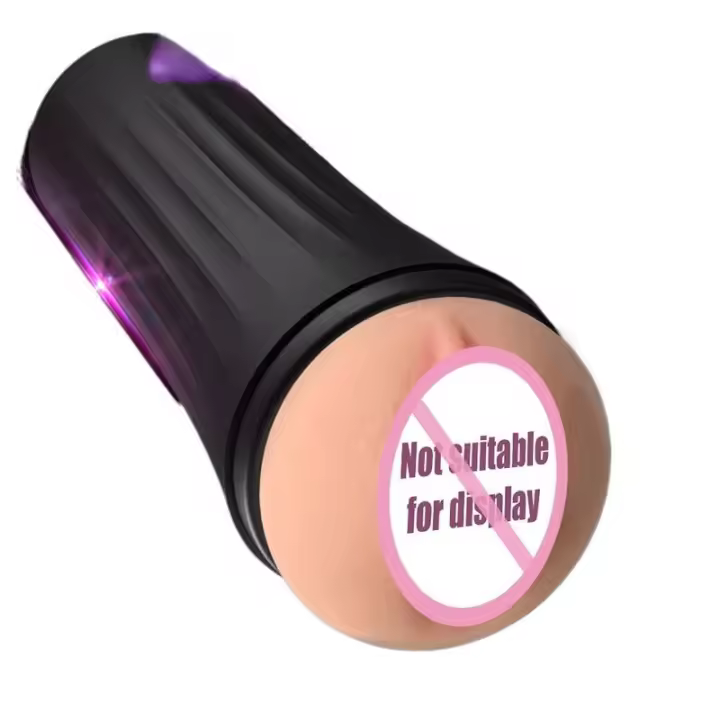 Embalaje privado SEXY Vagina de goma realista Suave Pocket Pussy Garganta profunda Masturbador masculino Copa Suministros para adultos Juguetes sexys para hombre JoinJJtoy - 1