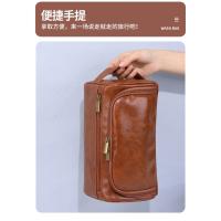 Bolsa de Higiene Vintage para Hombres Ideal para Viajes, Negocios, Maquillaje - details 7