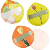 Esponja de maquillaje Grande, Esponja para Polvos Sueltos y maquillaje líquido (3 piezas) - details 0