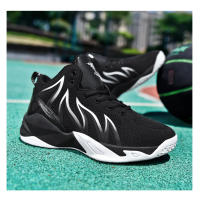 Zapatillas de baloncesto antideslizantes para hombre, zapatos deportivos transpirables, cómodos, para entrenamiento en el gimnasio, deportivas altas para niños - details 12