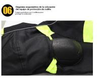 Pantalon moto hombre mujer trail rally resistente viento 4 estaciones MX Carreras - details 8