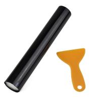 Parabrisas de coche, película solar transparente negra, parasol resistente a los rayos UV, tira de parasol, película opaca de vidrio frontal - details 6