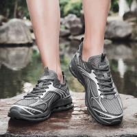 Zapatillas de senderismo para hombre, zapatos para correr, acampar, deportes al aire libre, zapatos transpirables para vadear - details 6