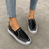 Zapatos informales sin cordones para mujer, mocasines planos a la moda - details 4