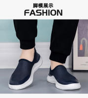 Zapatos deportivos informales transpirables de verano para hombre, finos y ligeros, de un solo pie, zapatos de malla para hombre - details 18