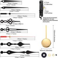 Reloj con gatillo de péndulo de cuarzo, carillón de movimiento, mecanismo de melodía de Westminster, Kit de reloj con 3 pares de manos - details 1