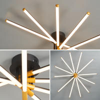 Luces Led de araña para sala de estar, candelabro moderno para dormitorio, hogar inteligente, Bluetooth, Compatible con Alexa, 90-260V - details 2