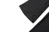 BUNO Vestido clásico elegante para mujer, ropa de noche con escote halter, hombros descubiertos, espalda descubierta, manga larga - details 14