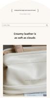 Bolso De Maquillaje Multifuncional Para Mujer De Cuero PU Gran Capacidad Con Doble Cremallera Portátil Para Viajes Almacenamiento De Brochas Y Artículos De Higiene Personales - details 0