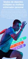 Smart Band 2024, Reloj Inteligente para Hombres y Mujeres - Monitor de Salud para Frecuencia Cardíaca, Oxígeno en Sangre y Sueño, Resistente al Agua 3ATM, Pulsera de Actividad Compatible con Teléfonos Android Xiaomi Huawei iOS - details 7