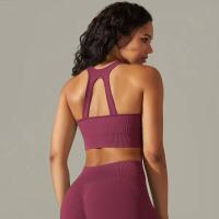 Sujetador deportivo a prueba de golpes para mujer, camiseta sin mangas para correr, ropa interior sexy para fiesta y yoga - details 4