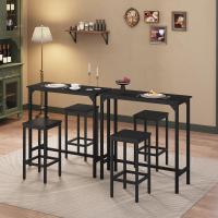 Taburete de Bar Muebles Cocina Silla de Comedor para Salon Cocina Mesa 100x40x100 cm Estructura de Metal, Juego de 2X Taburetes Bar, Blanco, 0037BAZ+1058BY-2 - details 18
