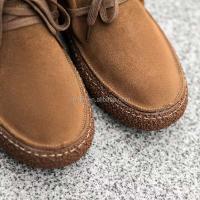 Nuevo Cuero de invierno 2025 para hombres, zapatos deportivos de gamuza de goma británica marca famosa 2023 - details 2