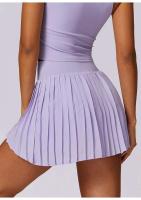 Falda deportiva con bolsillo Cloud Rise para niñas, faldas plisadas para correr, tenis, mujeres, gimnasio, entrenamiento, pantalones cortos Fiess, faldas de Golf de cintura alta - details 6