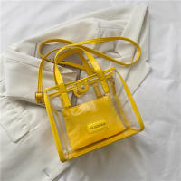 Bolso de gelatina de moda, bolso transparente de gran capacidad, estilo de vacaciones en la playa, bolso para madre e hijo - details 2