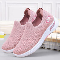 Zapatos de mujer nuevos zapatos de tela zapatos de mujer zapatos de madre calcetines casuales tejidos con mosca zapatos zapatillas de suela suave - details 8