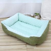 Sofá cama cálido para perros, cojín de terciopelo de felpa, práctico, suave y cómodo, perrera para cachorros, nido para gatitos, otoño, invierno - details 5