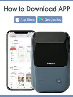 Impresora térmica de etiquetas, máquina portátil de 2 pulgadas con Bluetooth, cinta adhesiva, compatible con teléfonos y PC - details 4