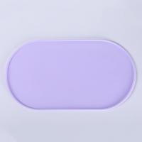 Tapete de silicona para cuenco para mascotas, Mantel Individual antideslizante fácil de limpiar para gatos, almohadilla impermeable antidesbordamiento para beber para perros y gatos - details 1