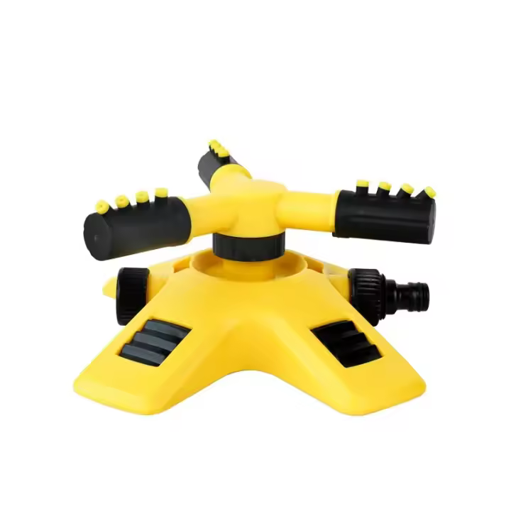 Juego de tubería de agua giratoria automática, rociador de riego para jardín, césped, patio, 360 grados - 1